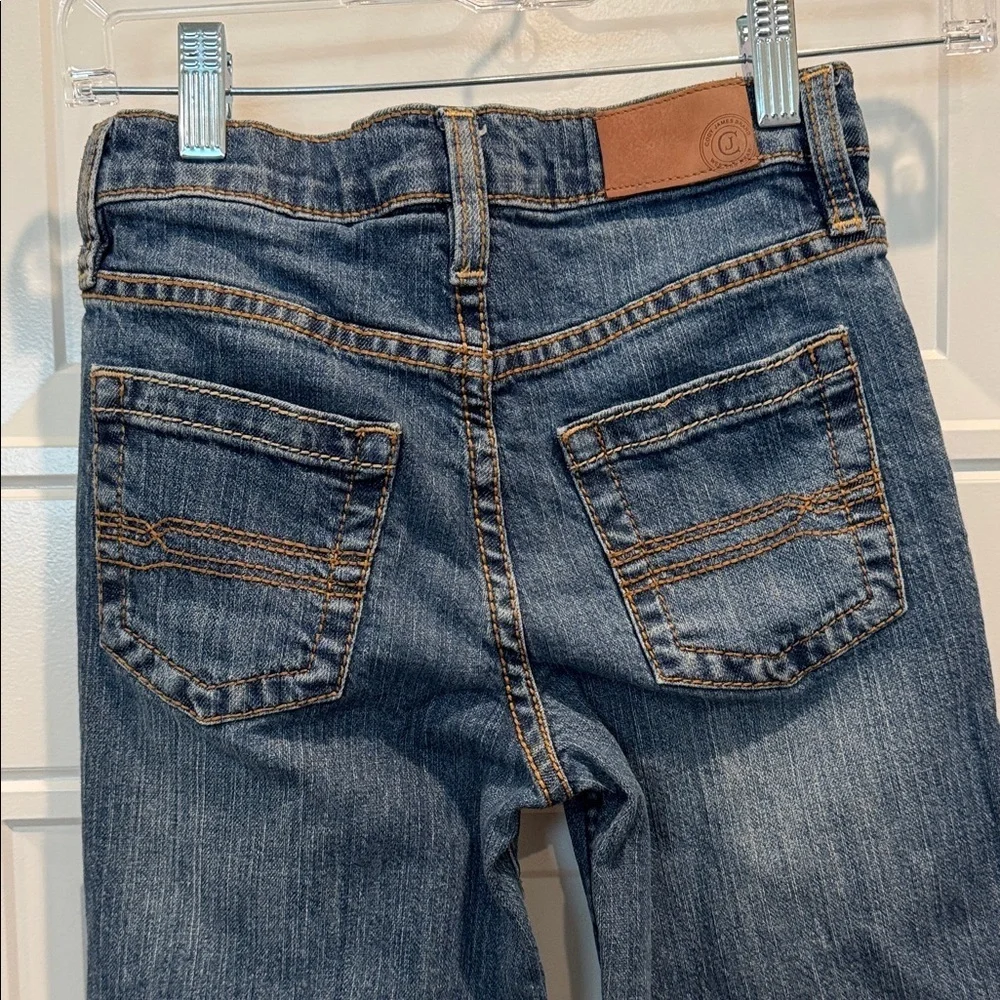 Cody James relaxed boot Jeans in Dark Blue Wash